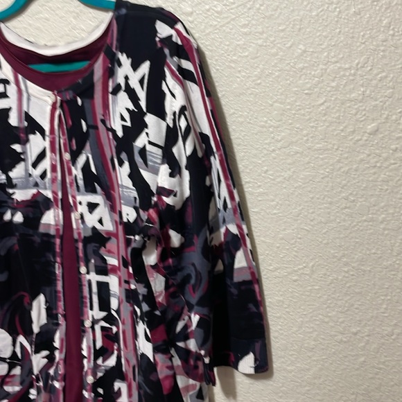 C J Banks Layer Your Look Tank Top And 3/4 Sleeve Sweater. Excellent Condition. - Picture 4 of 12